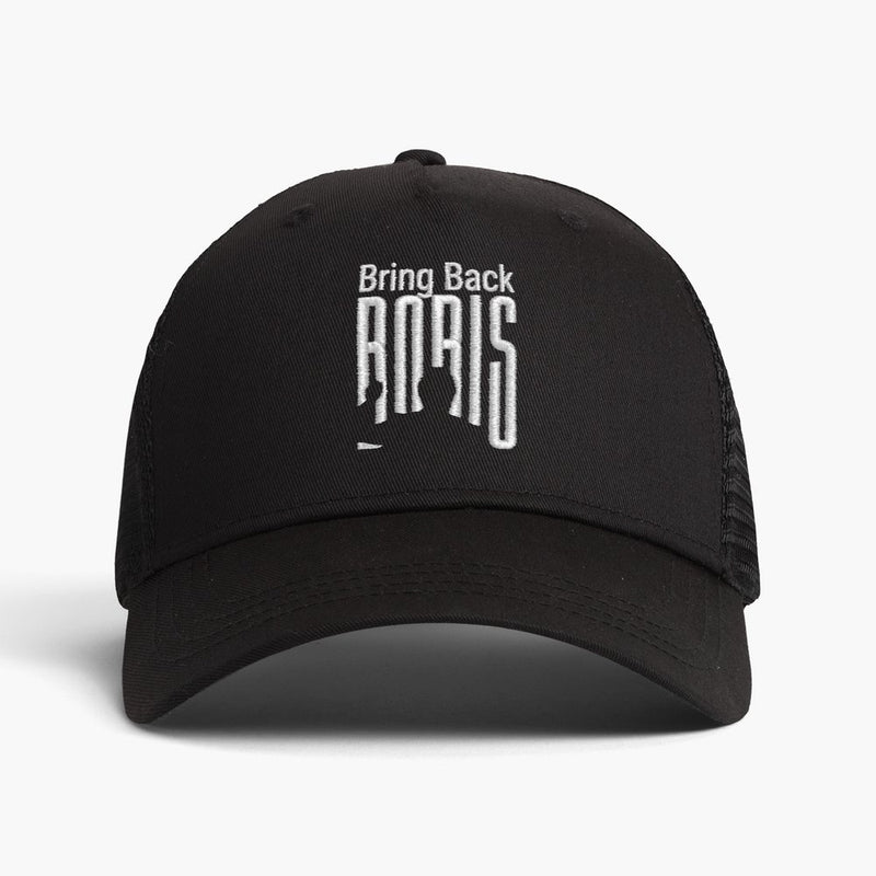Bring Back Boris Trucker Cap (in Black or Blue)