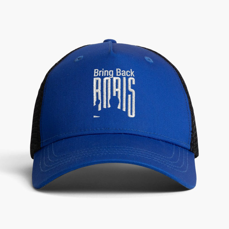 Bring Back Boris Trucker Cap (in Black or Blue)
